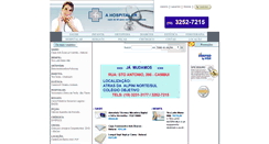 Desktop Screenshot of ahospitalar.com.br